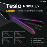 Auto Door Handles With Colorful LED Lights(V6 Plus) For Tesla Model 3/Y/ 3 Highland /Model Y Juniper